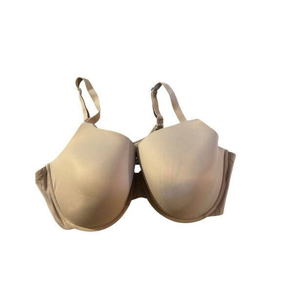 Old Navy Plus Size Bra Beige 46DD Full Coverage Nylon Spandex Womens - Picture 1 of 3